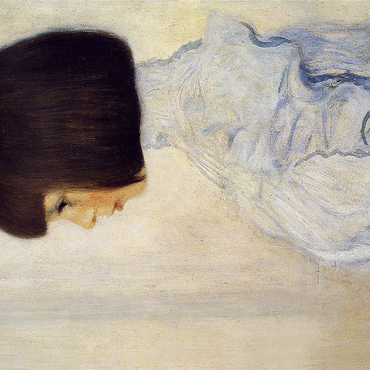 Gustav Klimt's Portrait of Helene Klimt (1898) 1000 Jigsaw Puzzle 3D Modell