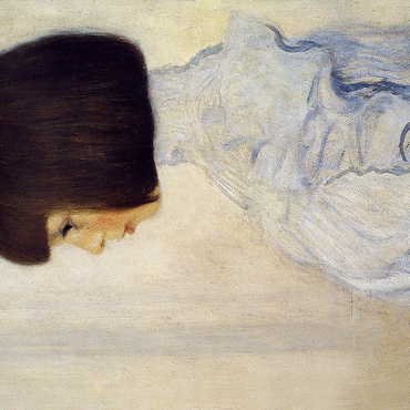 Gustav Klimts Portrait of Helene Klimt 1898 500 Jigsaw Puzzle 3D Modell