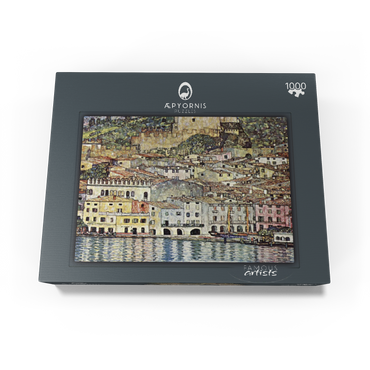 Gustav Klimt's Malcesine on Lake Garda (1913) 1000 Jigsaw Puzzle box view1