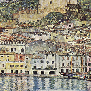 Gustav Klimt's Malcesine on Lake Garda (1913) 1000 Jigsaw Puzzle 3D Modell