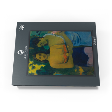 Two Tahitian Women (1899) by Paul Gauguin 1000 Jigsaw Puzzle box view1