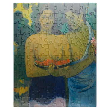 puzzleplate Two Tahitian Women 1899 by Paul Gauguin 100 Jigsaw Puzzle