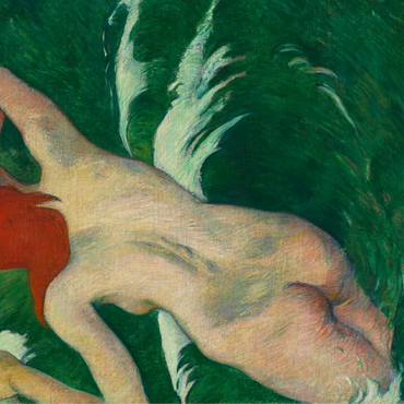 In the Waves (Dans les Vagues) 1889 by Paul Gauguin 100 Jigsaw Puzzle 3D Modell