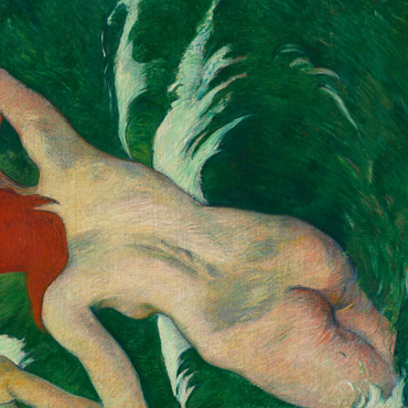 In the Waves (Dans les Vagues) 1889 by Paul Gauguin 500 Jigsaw Puzzle 3D Modell