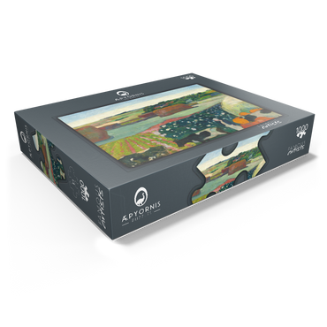 Haystacks in Brittany (1890) by Paul Gauguin 1000 Jigsaw Puzzle box view1