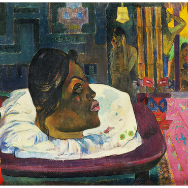 The Royal End (Arii Matamoe) (1892) by Paul Gauguin 1000 Jigsaw Puzzle 3D Modell