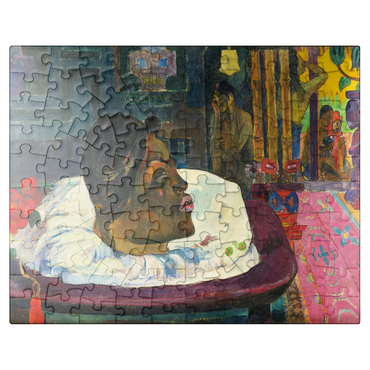 puzzleplate The Royal End (Arii Matamoe) 1892 by Paul Gauguin 100 Jigsaw Puzzle