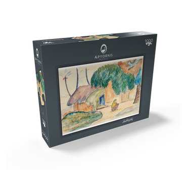 Tahitian Hat (ca. 1891-1893) by Paul Gauguin 1000 Jigsaw Puzzle box view1