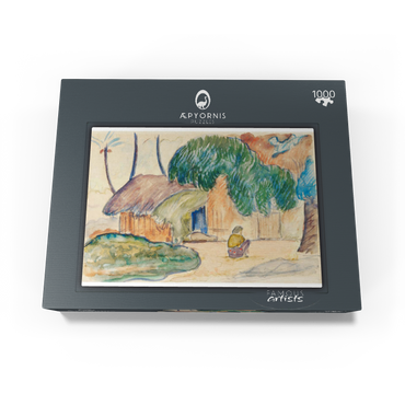 Tahitian Hat (ca. 1891-1893) by Paul Gauguin 1000 Jigsaw Puzzle box view1