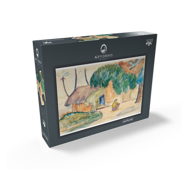 Tahitian Hat ca. 1891-1893 by Paul Gauguin 500 Jigsaw Puzzle box view1
