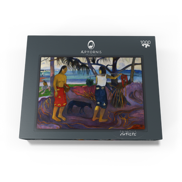 Paul Gauguin's I Raro Te Oviri (Under the Pandanus) (1891) 1000 Jigsaw Puzzle box view1