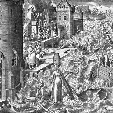 Hope, 1560, by Pieter Bruegel the Elder 1000 Jigsaw Puzzle 3D Modell