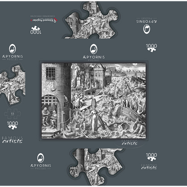 Hope, 1560, by Pieter Bruegel the Elder 1000 Jigsaw Puzzle box 3D Modell