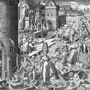 Hope 1560 by Pieter Bruegel the Elder 100 Jigsaw Puzzle 3D Modell