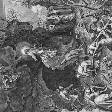 The Resurrection of Christ, 1560, by Pieter Bruegel the Elder 1000 Jigsaw Puzzle 3D Modell