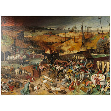 puzzleplate The Triumph of Death, 1563, by Pieter Bruegel the Elder 1000 Jigsaw Puzzle