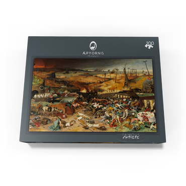 The Triumph of Death 1563 by Pieter Bruegel the Elder 100 Jigsaw Puzzle box view1