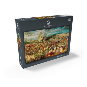 The Procession to Calvary 1564 by Pieter Bruegel the Elder 100 Jigsaw Puzzle box view1