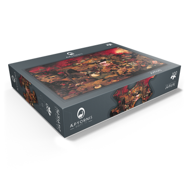 Dulle Griet Mad Meg 1564 by Pieter Bruegel the Elder 100 Jigsaw Puzzle box view1