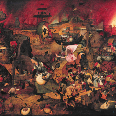 Dulle Griet Mad Meg 1564 by Pieter Bruegel the Elder 100 Jigsaw Puzzle 3D Modell