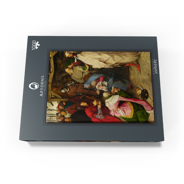 The Adoration of the Kings, 1564, by Pieter Bruegel the Elder 1000 Jigsaw Puzzle box view1