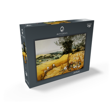 The Harvesters (July-August), 1565, by Pieter Bruegel the Elder 1000 Jigsaw Puzzle box view1
