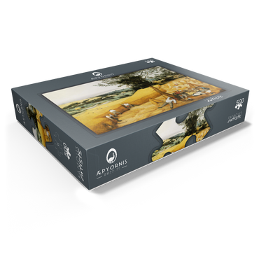 The Harvesters July-August 1565 by Pieter Bruegel the Elder 500 Jigsaw Puzzle box view1