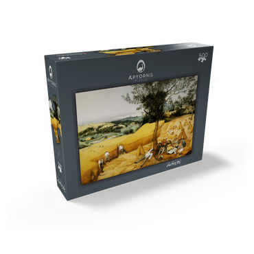 The Harvesters July-August 1565 by Pieter Bruegel the Elder 500 Jigsaw Puzzle box view1