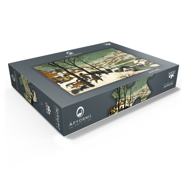 Hunters in the Snow, 1565, by Pieter Bruegel the Elder 1000 Jigsaw Puzzle box view1