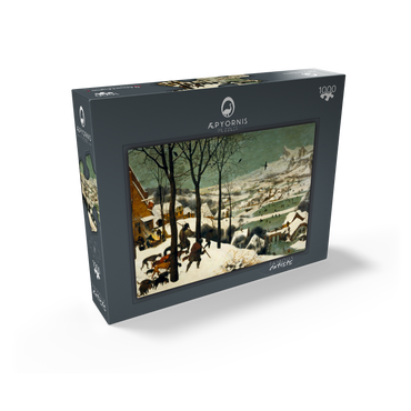Hunters in the Snow, 1565, by Pieter Bruegel the Elder 1000 Jigsaw Puzzle box view1