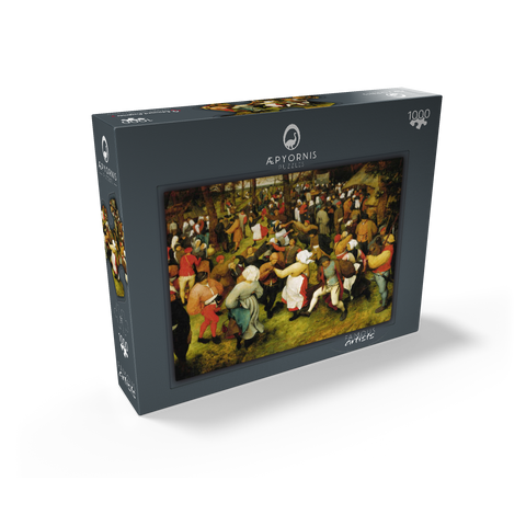 The Wedding Dance in the open air, 1566, by Pieter Bruegel the Elder 1000 Jigsaw Puzzle box view1
