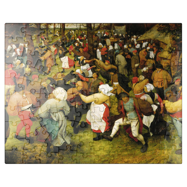 puzzleplate The Wedding Dance in the open air 1566 by Pieter Bruegel the Elder 100 Jigsaw Puzzle