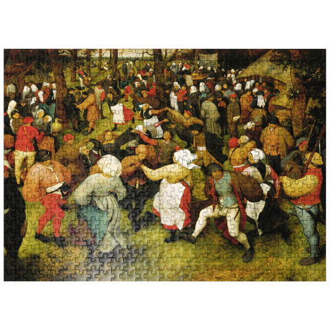 puzzleplate The Wedding Dance in the open air 1566 by Pieter Bruegel the Elder 500 Jigsaw Puzzle