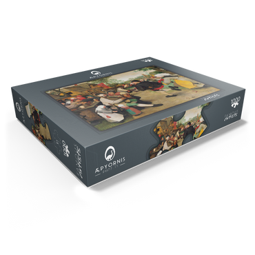 The Peasant Dance, 1568, by Pieter Bruegel the Elder 1000 Jigsaw Puzzle box view1