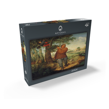 The Peasant and the Birdnester 1568 by Pieter Bruegel the Elder 100 Jigsaw Puzzle box view1