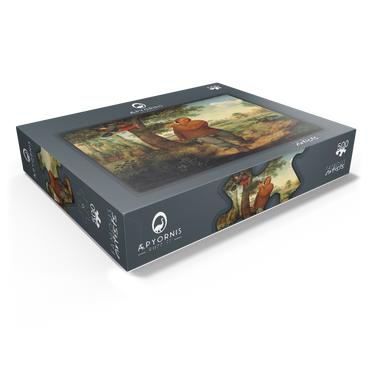 The Peasant and the Birdnester 1568 by Pieter Bruegel the Elder 500 Jigsaw Puzzle box view1