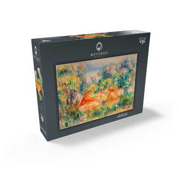 Two Women in a Landscape (Deux femmes dans un paysage) (1918) by Pierre-Auguste Renoir 1000 Jigsaw Puzzle box view1