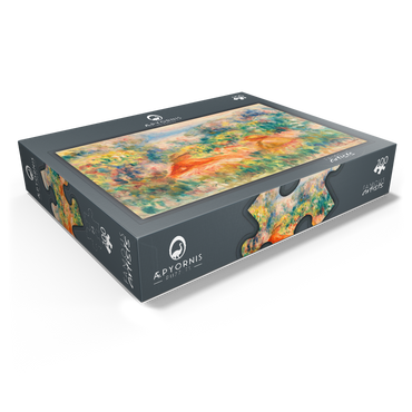 Two Women in a Landscape (Deux femmes dans un paysage) 1918 by Pierre-Auguste Renoir 100 Jigsaw Puzzle box view1