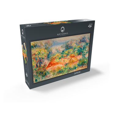 Two Women in a Landscape (Deux femmes dans un paysage) 1918 by Pierre-Auguste Renoir 100 Jigsaw Puzzle box view1