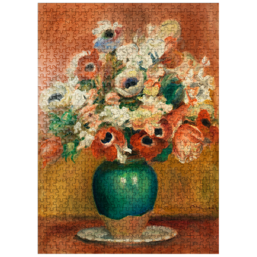 puzzleplate Flowers (Fleurs) 1885 by Pierre-Auguste Renoir 500 Jigsaw Puzzle