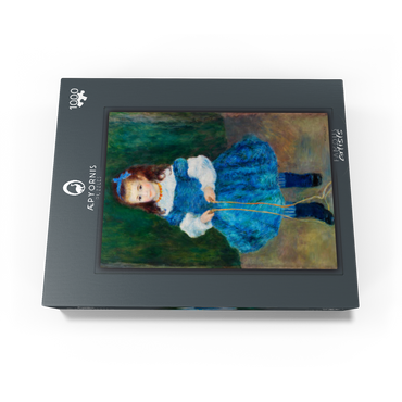 Girl with a Jump Rope (Portrait of Delphine Legrand) (1876) by Pierre-Auguste Renoir 1000 Jigsaw Puzzle box view1