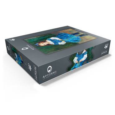 Girl with a Jump Rope (Portrait of Delphine Legrand) 1876 by Pierre-Auguste Renoir 500 Jigsaw Puzzle box view1