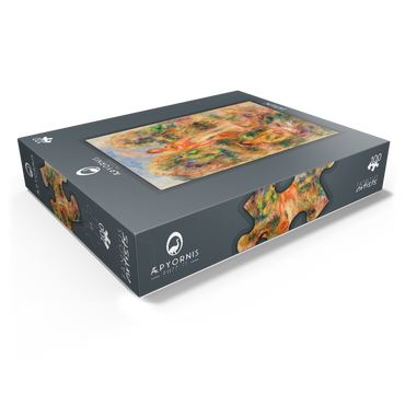 Standing Woman and Seated Woman in a Landscape Une femme debout et une femme assise dans un paysage 1919 by Pierre-Auguste Renoir 100 Jigsaw Puzzle box view1