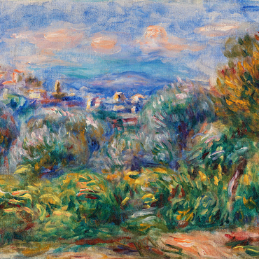 Landscape (Paysage) (1917) by Pierre-Auguste Renoir 1000 Jigsaw Puzzle 3D Modell