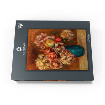 Flowers in a Green Vase (Fleurs dans un vase vert) (1912) by Pierre-Auguste Renoir 1000 Jigsaw Puzzle box view1