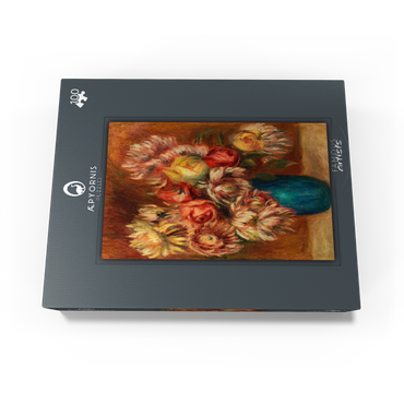 Flowers in a Green Vase (Fleurs dans un vase vert) 1912 by Pierre-Auguste Renoir 100 Jigsaw Puzzle box view1