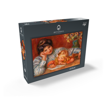 Writing Lesson (La Leçon décriture) 1905 by Pierre-Auguste Renoir 500 Jigsaw Puzzle box view1