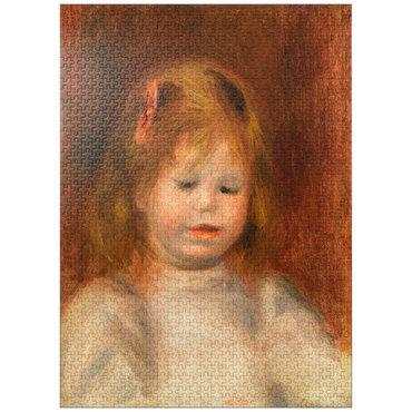 puzzleplate Portrait of Jean Renoir (Portrait de Jean Renoir) (1897) by Pierre-Auguste Renoir 1000 Jigsaw Puzzle