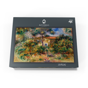 Farmhouse (La Ferme) 1917 by Pierre-Auguste Renoir 100 Jigsaw Puzzle box view1