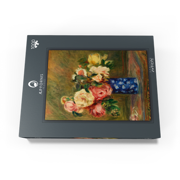Bouquet of Roses (Le Bouquet de roses) (1882) by Pierre-Auguste Renoir 1000 Jigsaw Puzzle box view1
